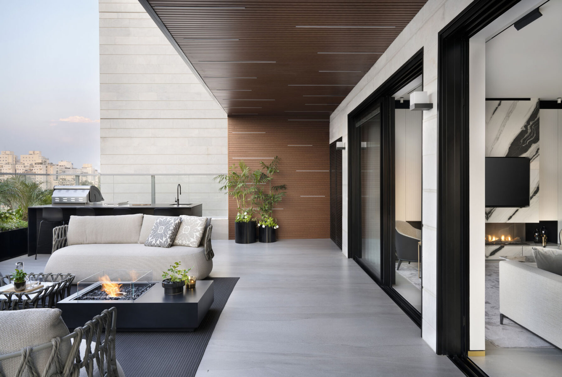 עיצוב גינת פנטהאוז