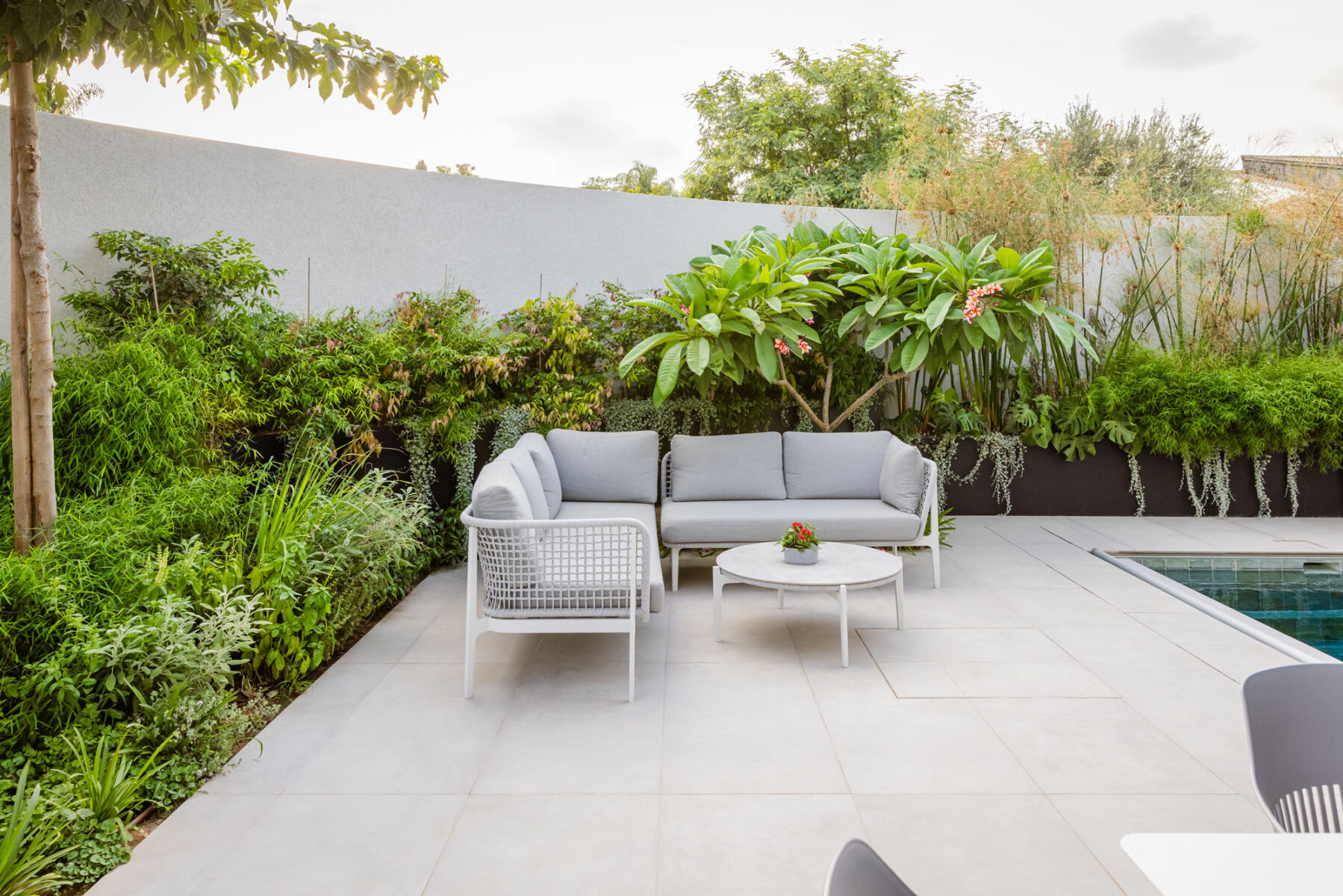 עיצוב דירת גן