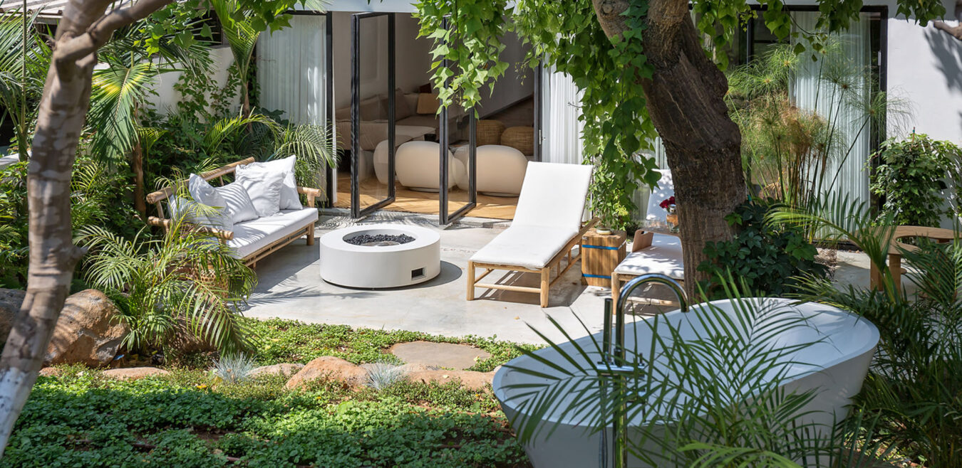 עיצוב גינה לבית פרטי